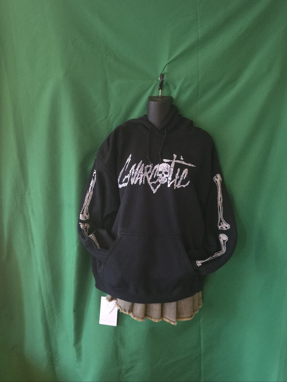 Black Graphic Skull Hottie Gnarcotic Brand Unisex New With Out Tag